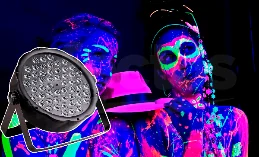 Tacho LED, 36*1W, Luz Ultravioleta, UV, Os