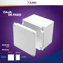 Cajetín De Paso Abs 10X10 Cm, Blanco, Mf