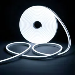 Cinta Neón 5M, 12VDC, 6500K, 5X11MM, IP65, 8W/M, Ba