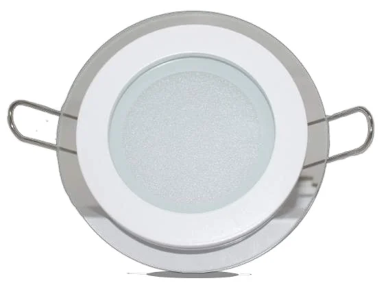 Panel LED Filo De Vidrio Empotrable Redondo, 18W, 3 Tonos De Luz, 6500K, 4000K, 3500K, Il