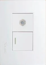 Toma Dual Tv + Interruptor, Linea Tempo Color Blanco, Mf