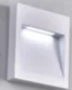 Aplique Grada, Blanco, 3000K, 1,5W, IP65, Pc, 100X100X18MM