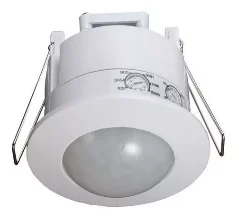 Sensor De Movimiento De Techo 110-130V/AC, Rango De Detección 360°, 60HZ Max 800W, Empotrable (gypsum), Mf