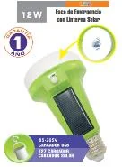 Foco Xiled De Emergencia, Celda Solar, 12W, Mf