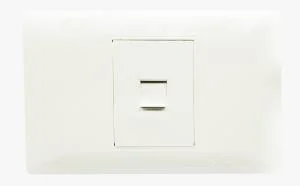 Toma Lan RJ45, Blanco, Línea Focus, Mf
