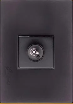 Dimmer, 300W, Linea Tempo Negro 4A, Mf