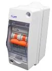 Breaker Para Ducha Electrica 50AMP 2 Polos, A Prueba De Agua IP65, 12X5.5CM, Mf