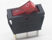 Interruptor De Balancín Luz Con Luz Piloto KCD3, 5A, 125V, Mf