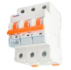 Breaker Para Montaje En Riel Din 6KA 3 Polos, 40A, Mf