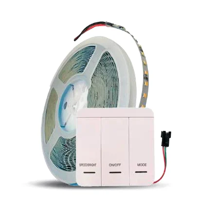 Cintaled Perfil Runnig 24V, 10M, 6000K, Incluye Driver Y Control Remoto, Ba