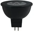 Dicroico Negro, 6W, MR16, 3000K, 480 Lm, 100-260 Vac, 38°, Dx