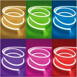 Manguera Neon Flex 5M, 12VDC, Rojo, Fw