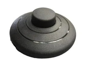 Interruptor De Piso, D71 Mm, 3A, Negro, Mf