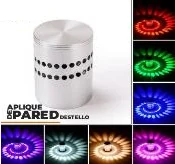 Luminaria Destello, Forma Lineal, Empotrable, 3W, RGB, 90X30 Mm, Os